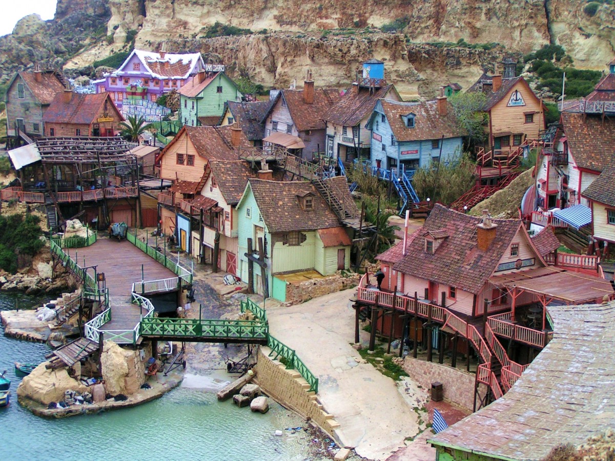 Popeye Village Fun Park Malta Holiday 1